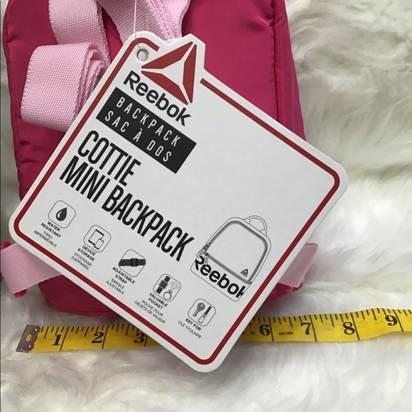 Reebok Bags Nwt Reebok Women Cottie Mini Backpack Atomic Pink